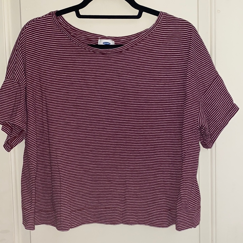 Stripped crop top